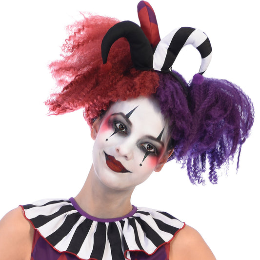 9904168 - Harlequin Heartbreaker Wig