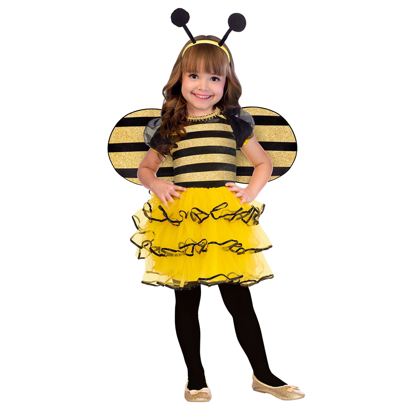 Bumble Bee Costume - Age 6-8 Years - 1 PC