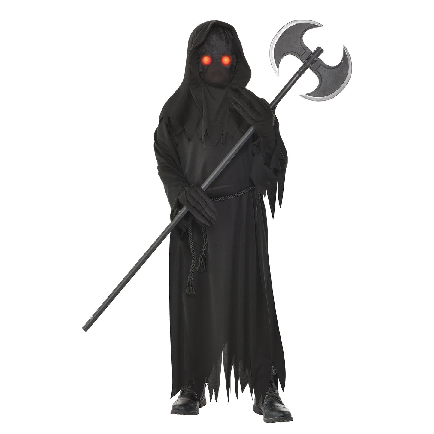 Glaring Reaper Costume - Age 6-8 Years- 1 PC