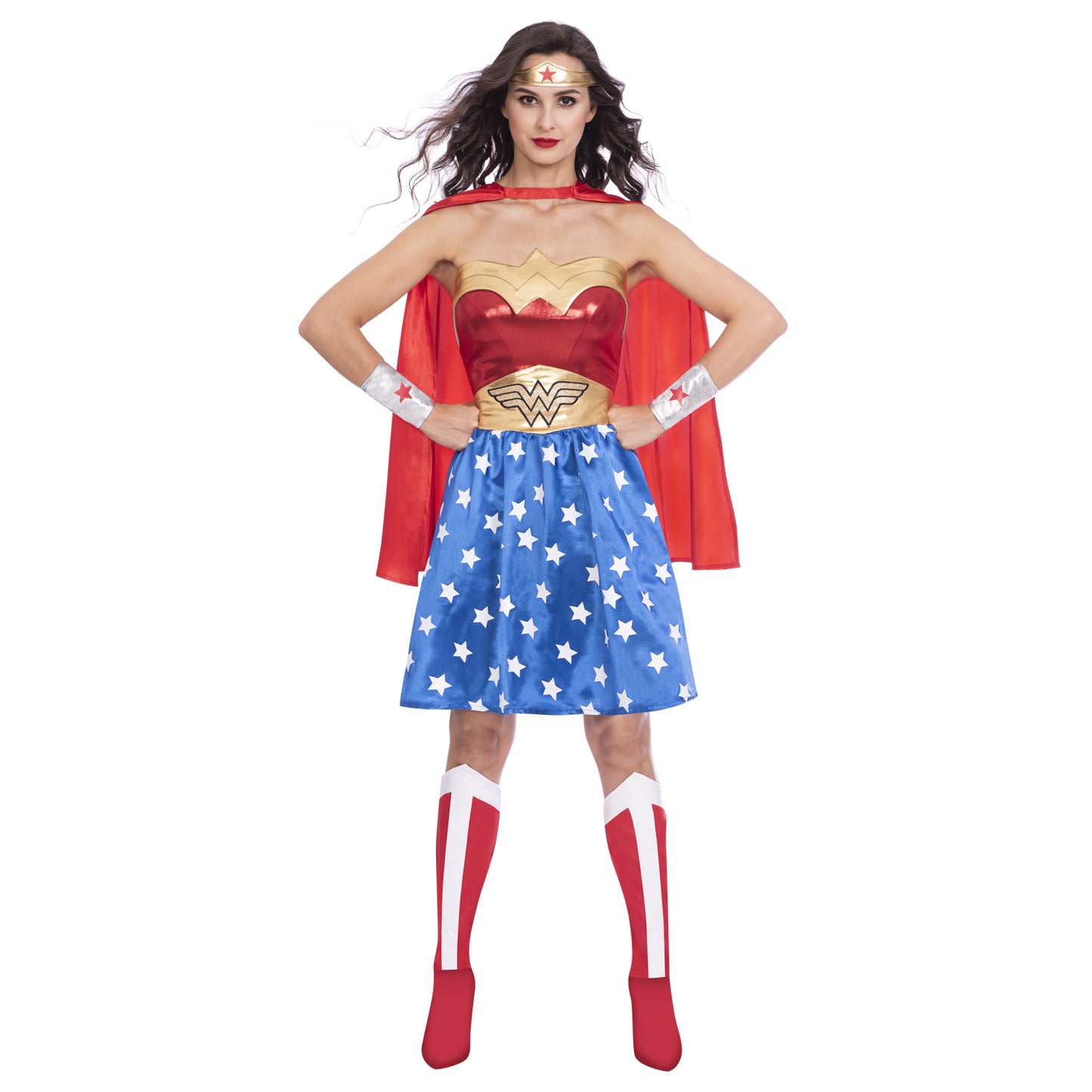 Wonder Woman Classic Costume - Size 18-20 - 1 PC