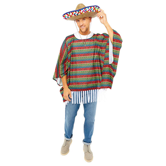 9907071 - Mexican Poncho One Size