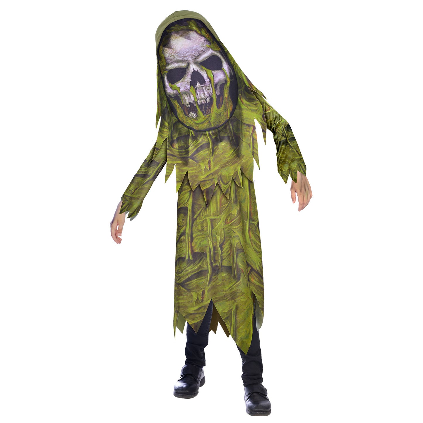 Swamp Zombie Big Head 6-8 yrs