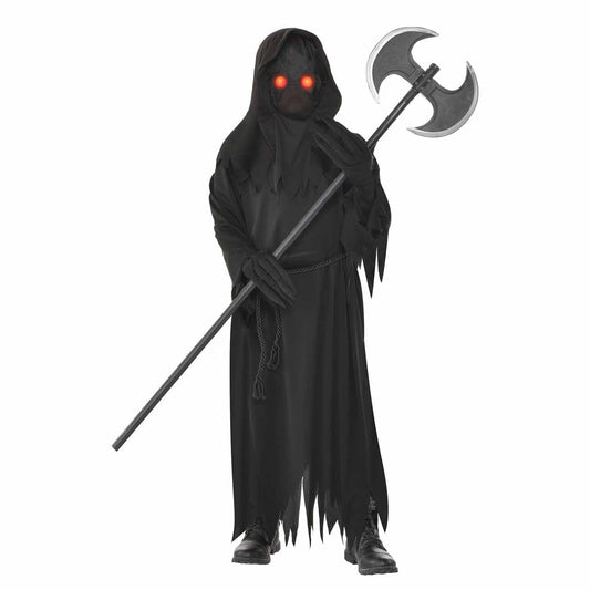 Glaring Reaper Costume - Age 6-8 Years- 1 PC