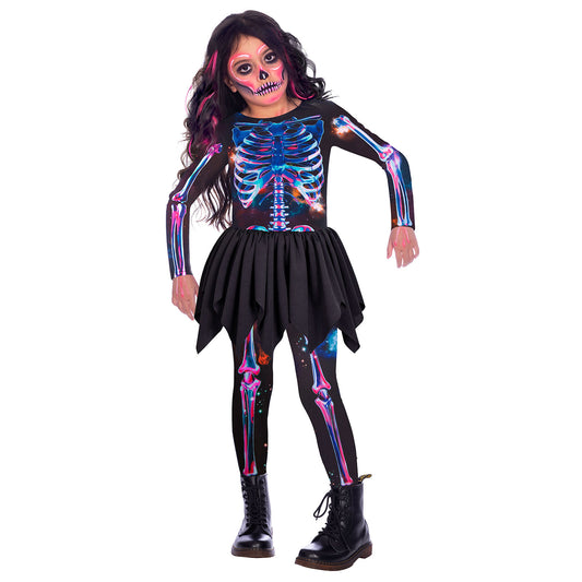 Skeleton Girl 2-3 Yrs Recycabl