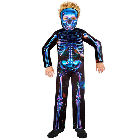 Neon Skelton Boy 2-3 Yrs Recyc