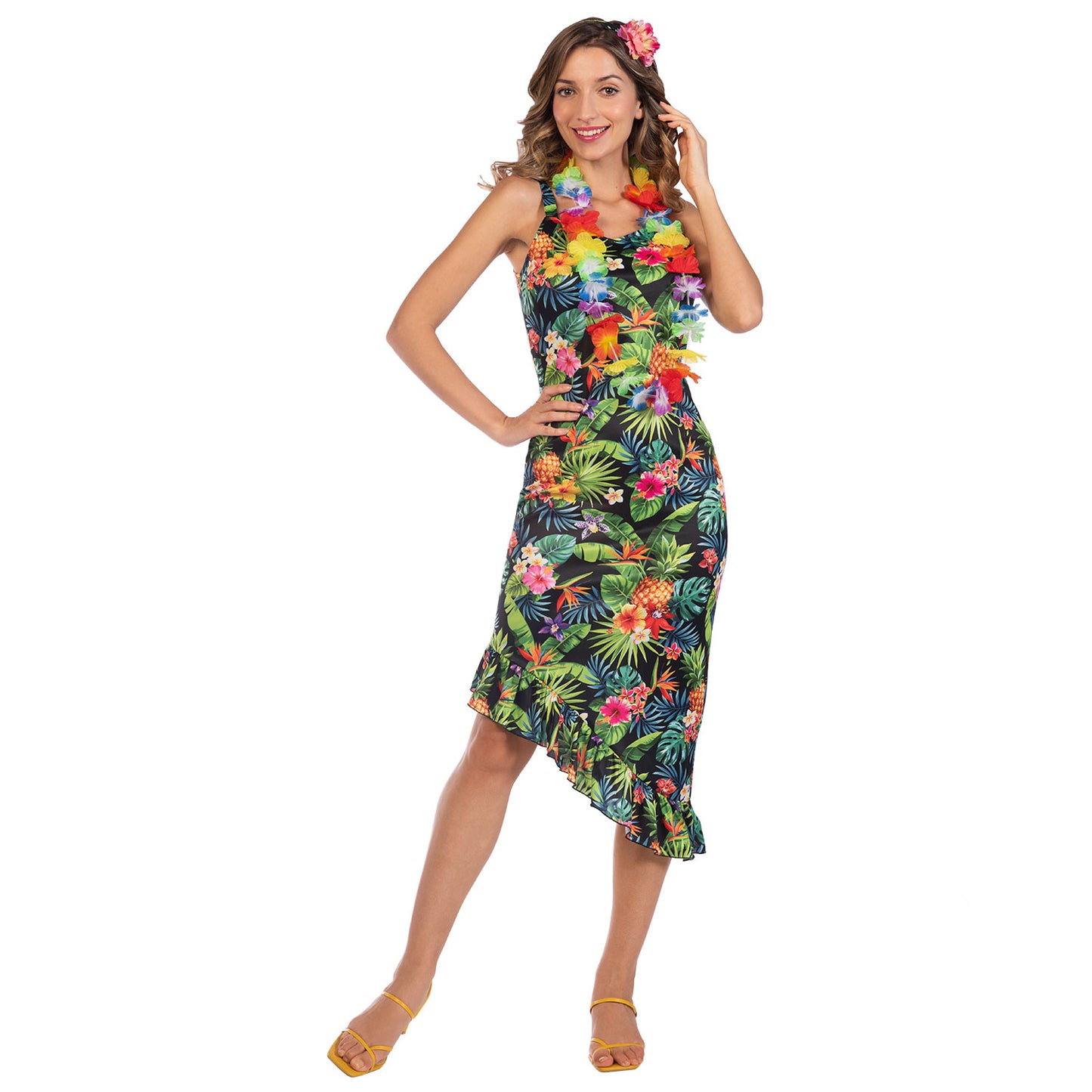 Hawaii Dress Blk