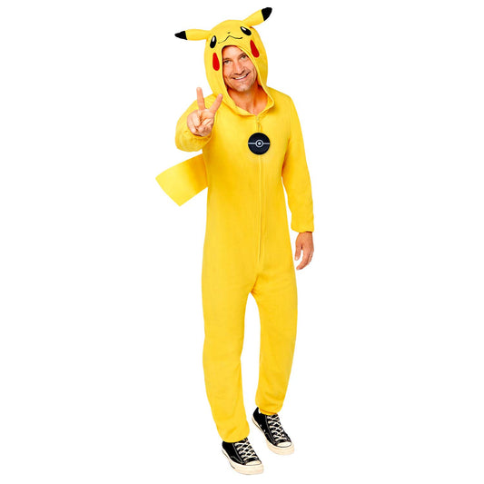 9908890 - POKEMON Pikachu Suit Adult Pls