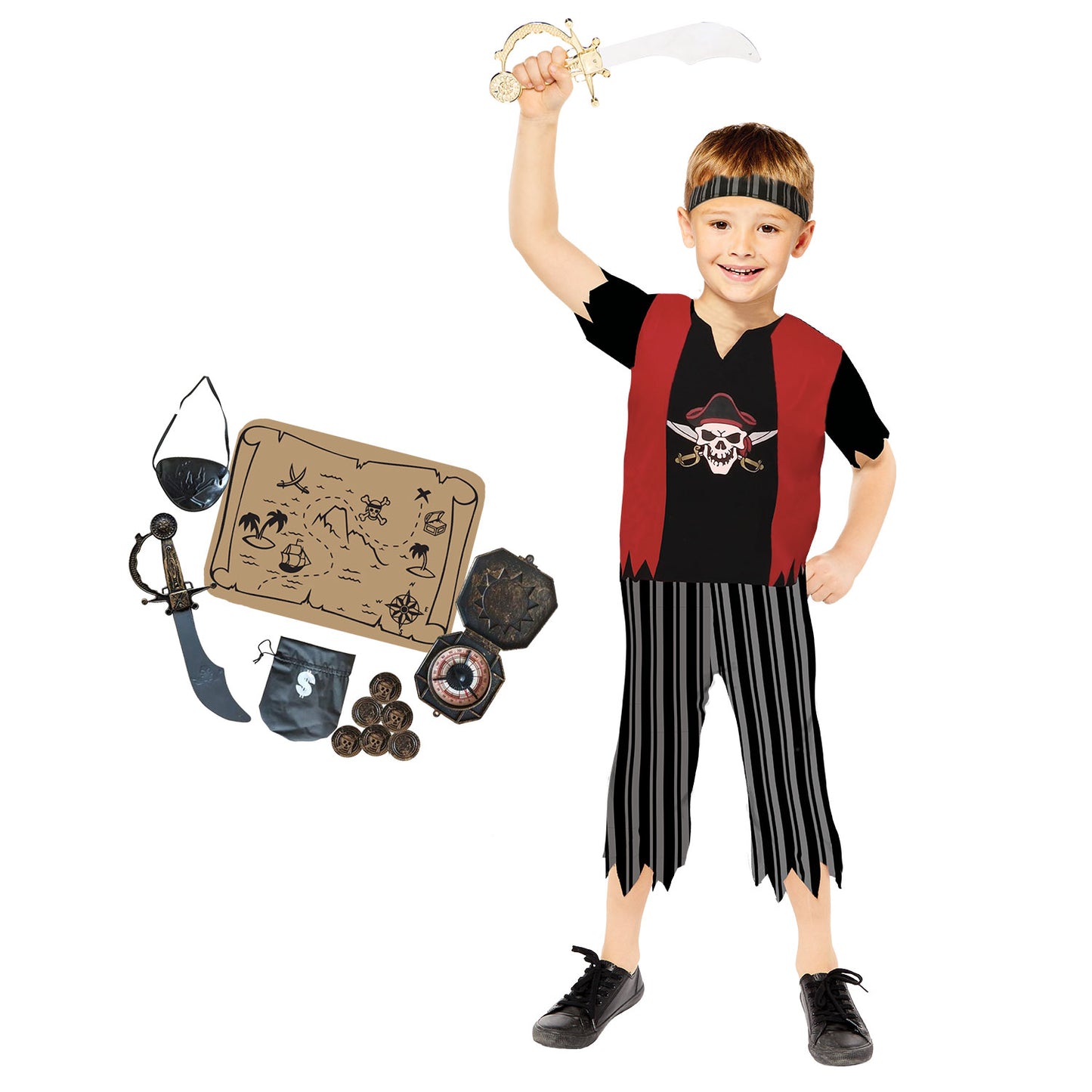 Pirate Boy Set 4-6 yrs