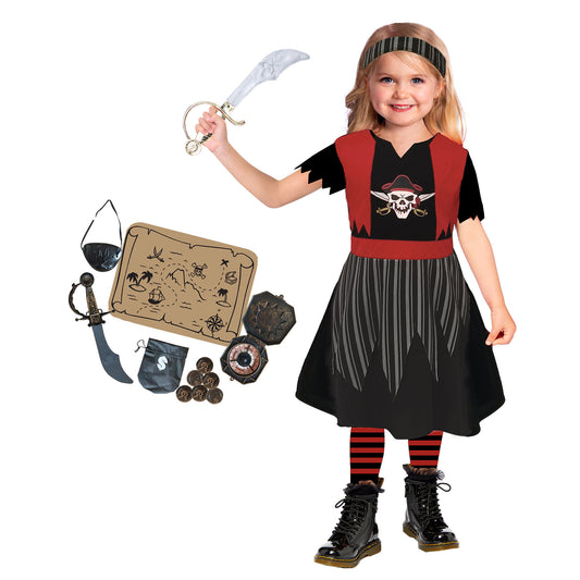 Pirate Girl Set 3-4 yrs