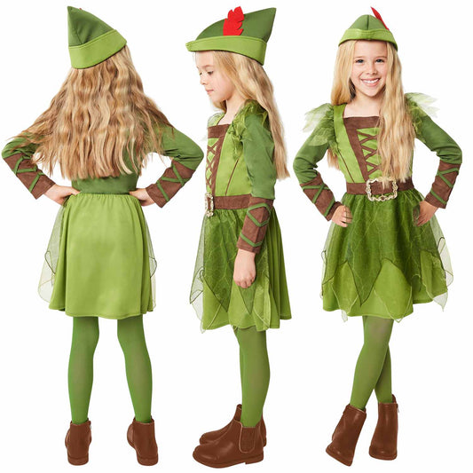 Peter Pan - Girls Various Sizes