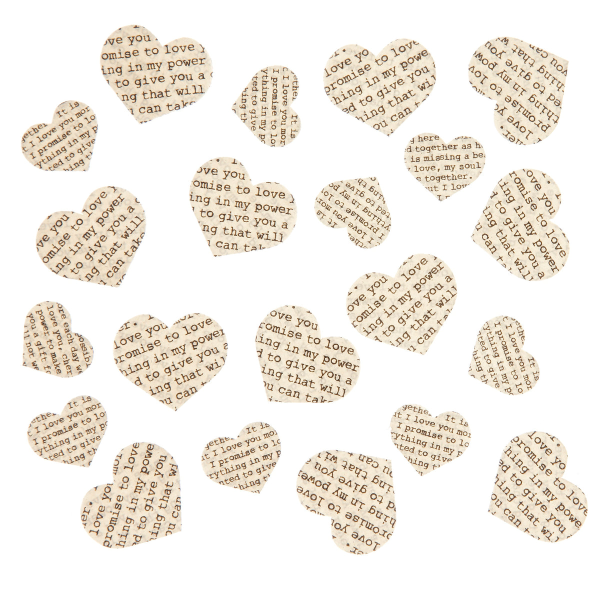 Vintage Confetti - Vintage Affair- 20 Inner Pack