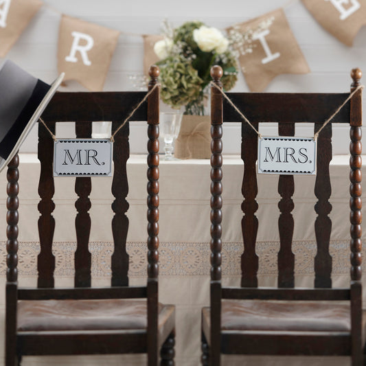 Mr & Mrs Signs - Vintage Affair- 10 Inner Pack