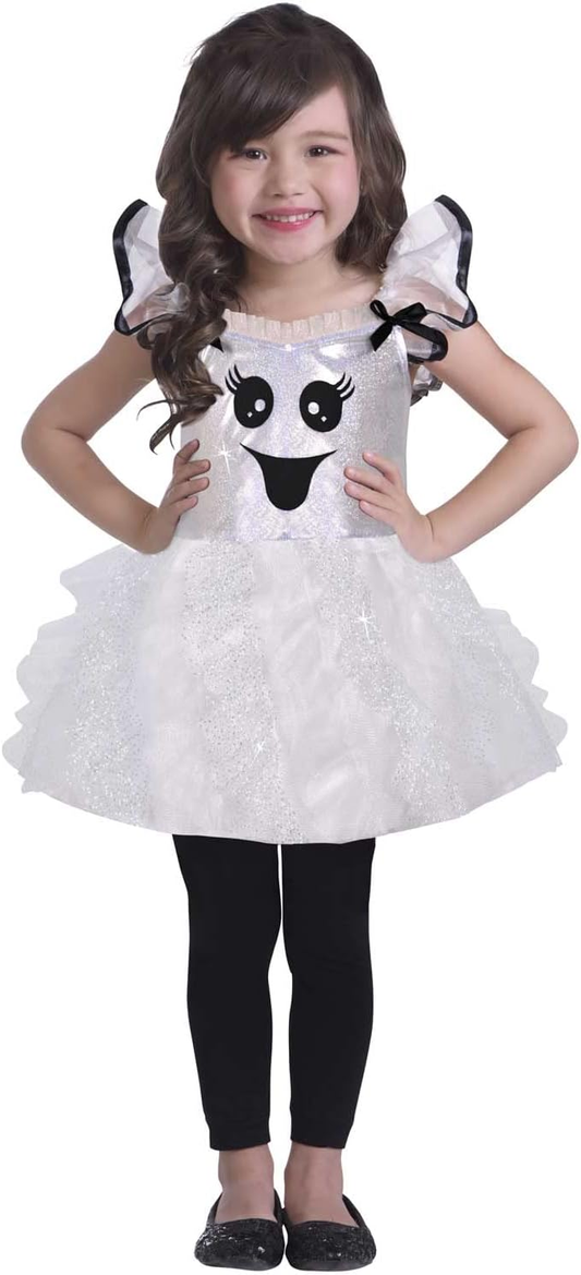 9916627 - Little Cutie Ghost Costume - Age 7-8 Years - 1 PC