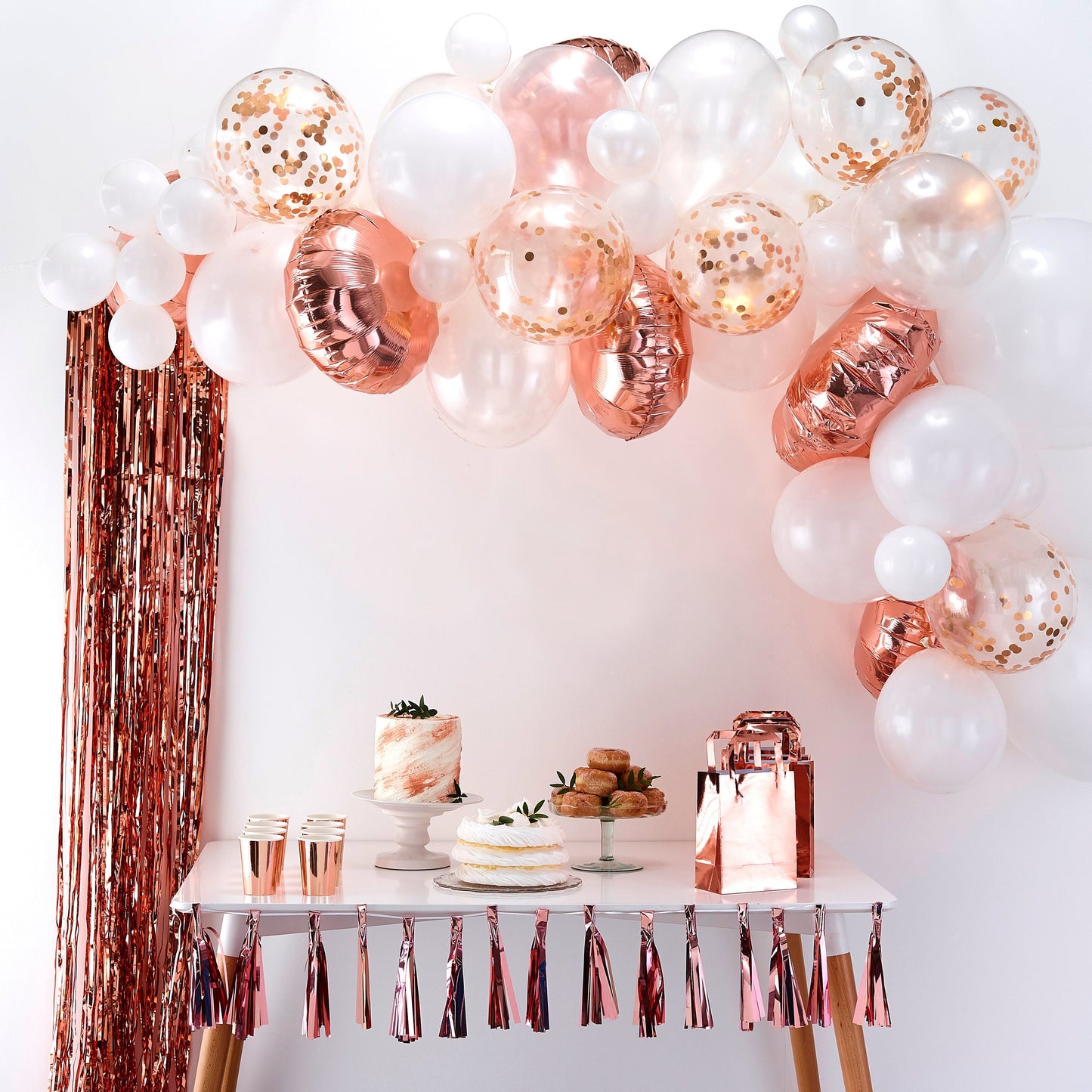 Rose Gold Balloon Arch Kit- 5 Inner Pack