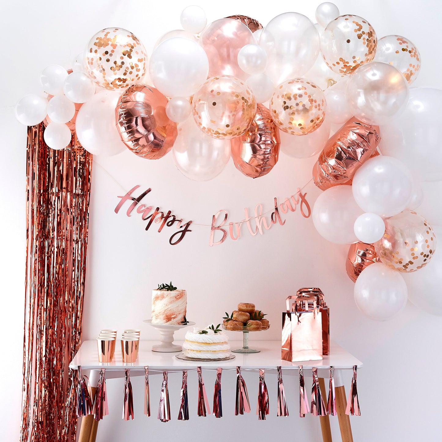Rose Gold Balloon Arch Kit- 5 Inner Pack