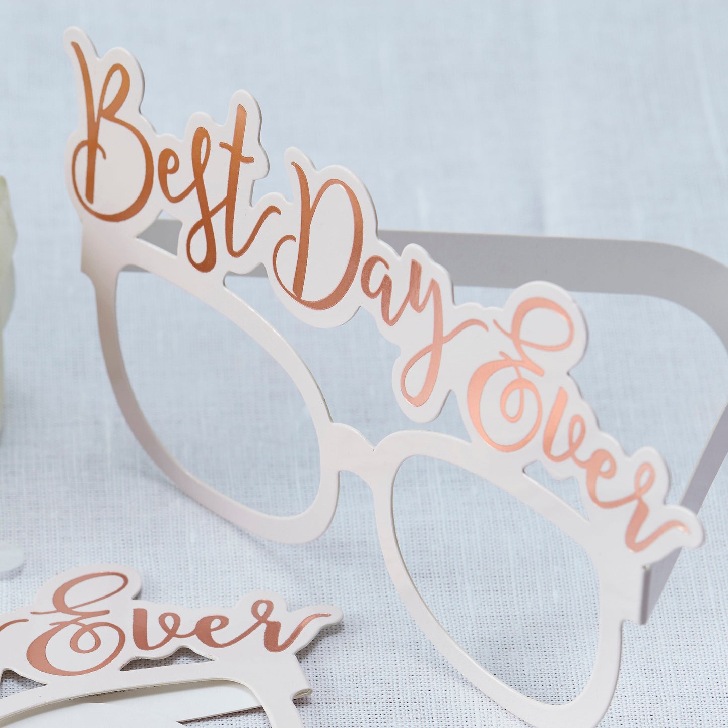 Rose Gold Best Day Ever Glasses- 10 Inner Pack