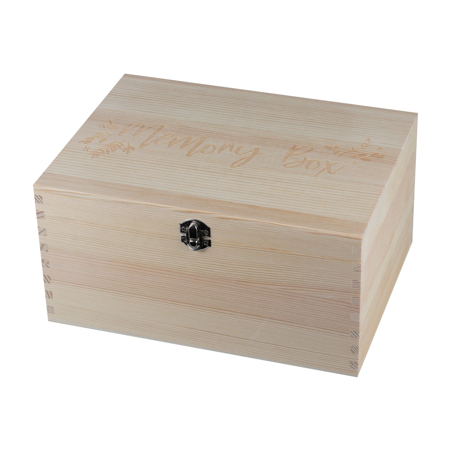 Wooden Baby Memory Keepsake Box- 4 Inner Pack