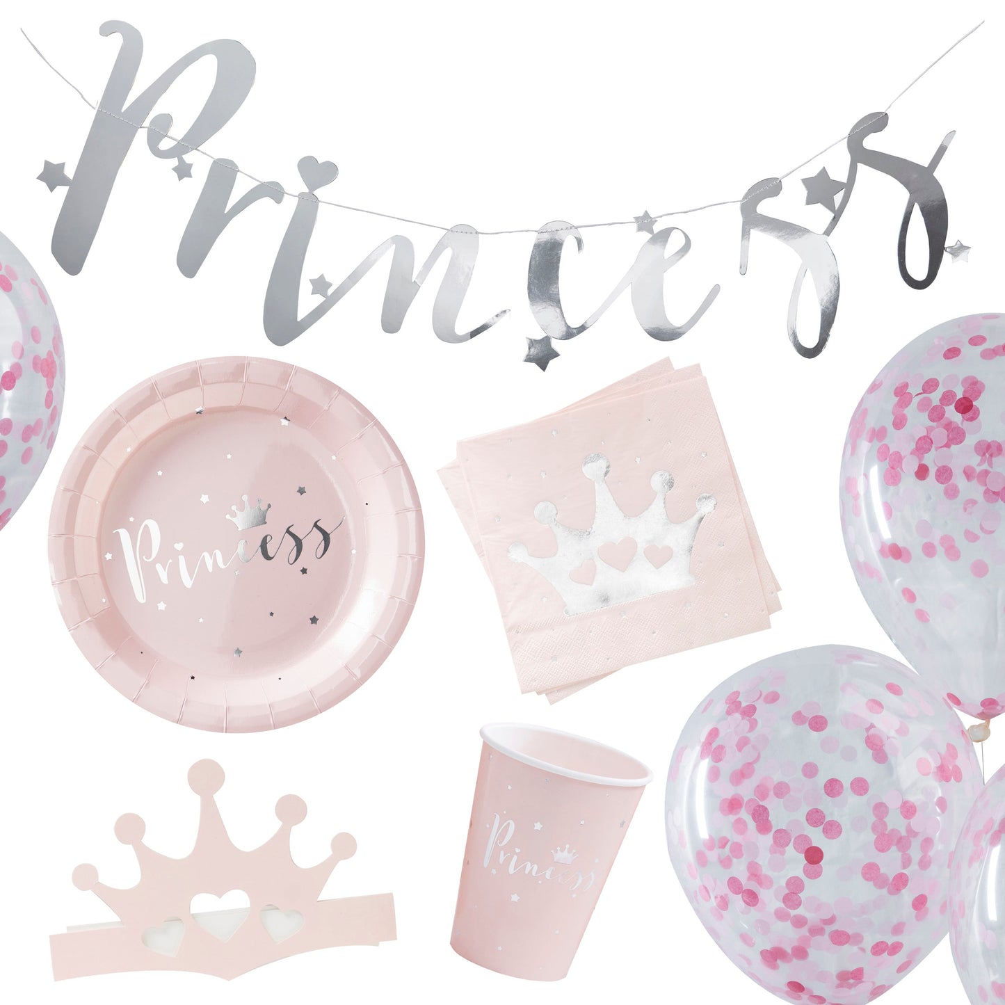 Princess Party Decorations Party In A Box- 5 Inner Pack