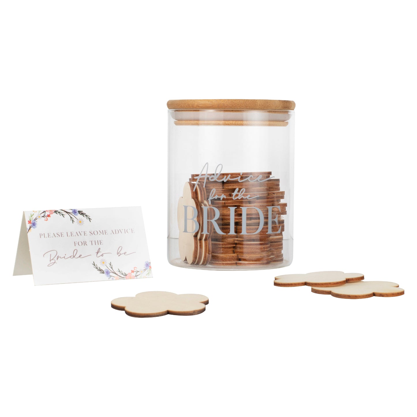 Advice For The Bride Message Jar- 5 Inner Pack