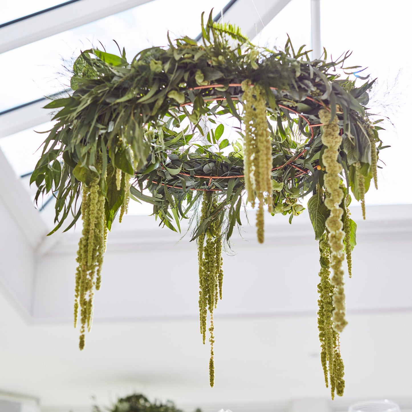 Hanging Chandelier Wedding Hoop- 5 Inner Pack