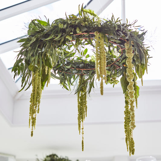 Hanging Chandelier Wedding Hoop- 5 Inner Pack