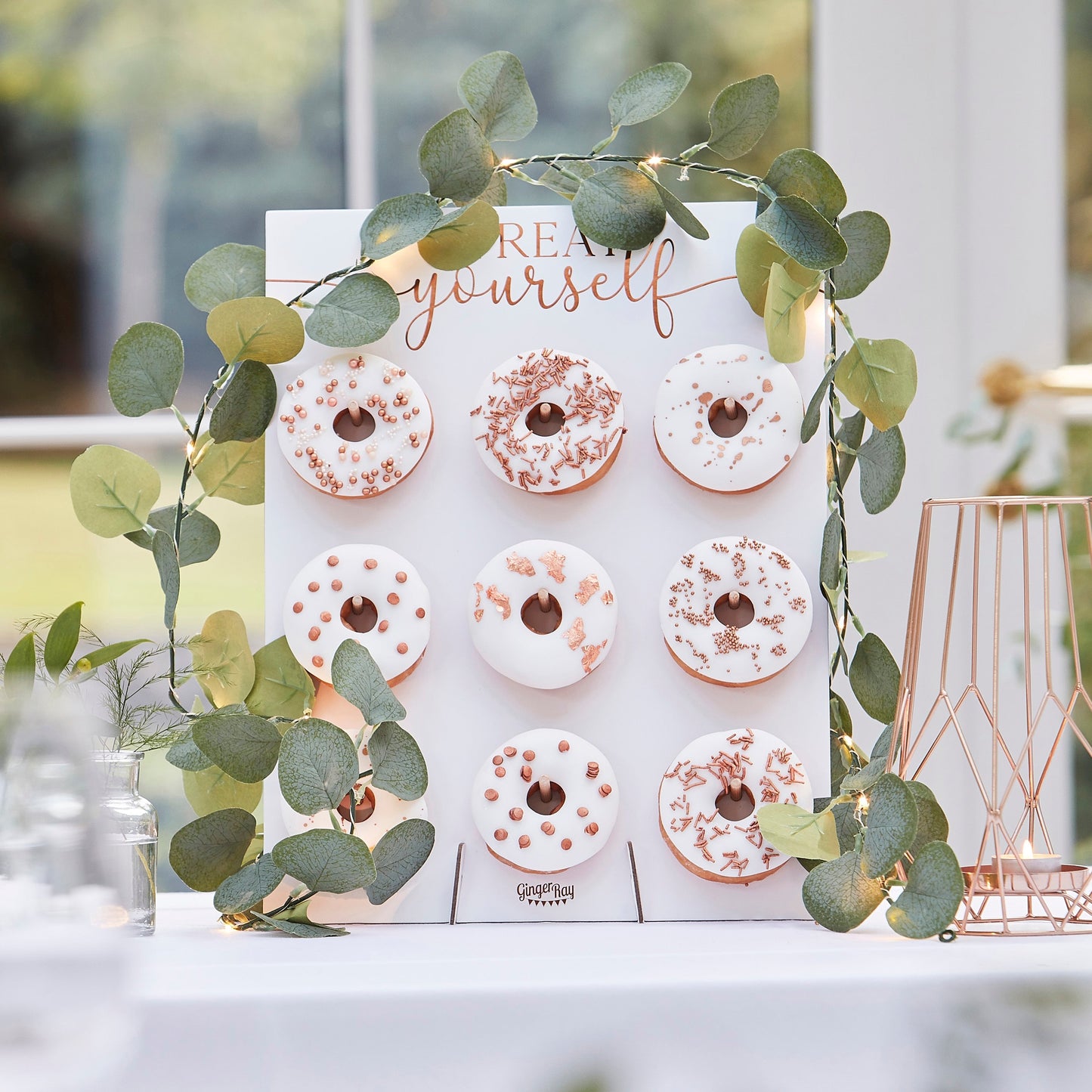 Artificial Eucalyptus Garland With Lights- 5 Inner Pack