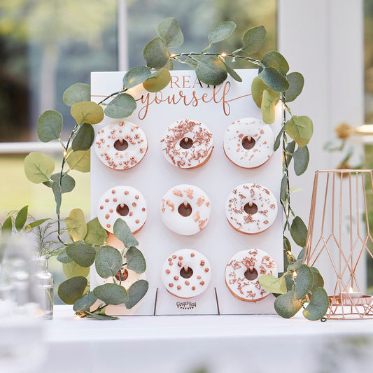 Artificial Eucalyptus Garland With Lights- 5 Inner Pack