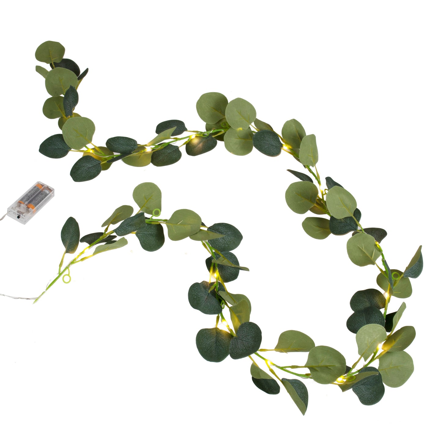 Artificial Eucalyptus Garland With Lights- 5 Inner Pack