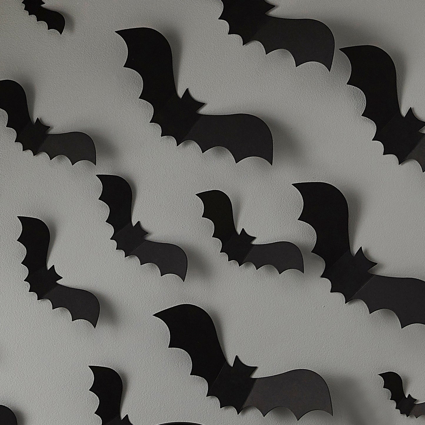 Halloween Bat Wall Decorations- 5 Inner Pack