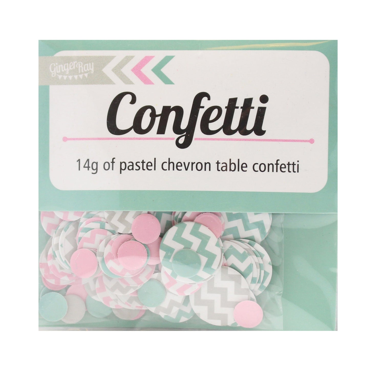 Table Confetti - Chevron Divine
