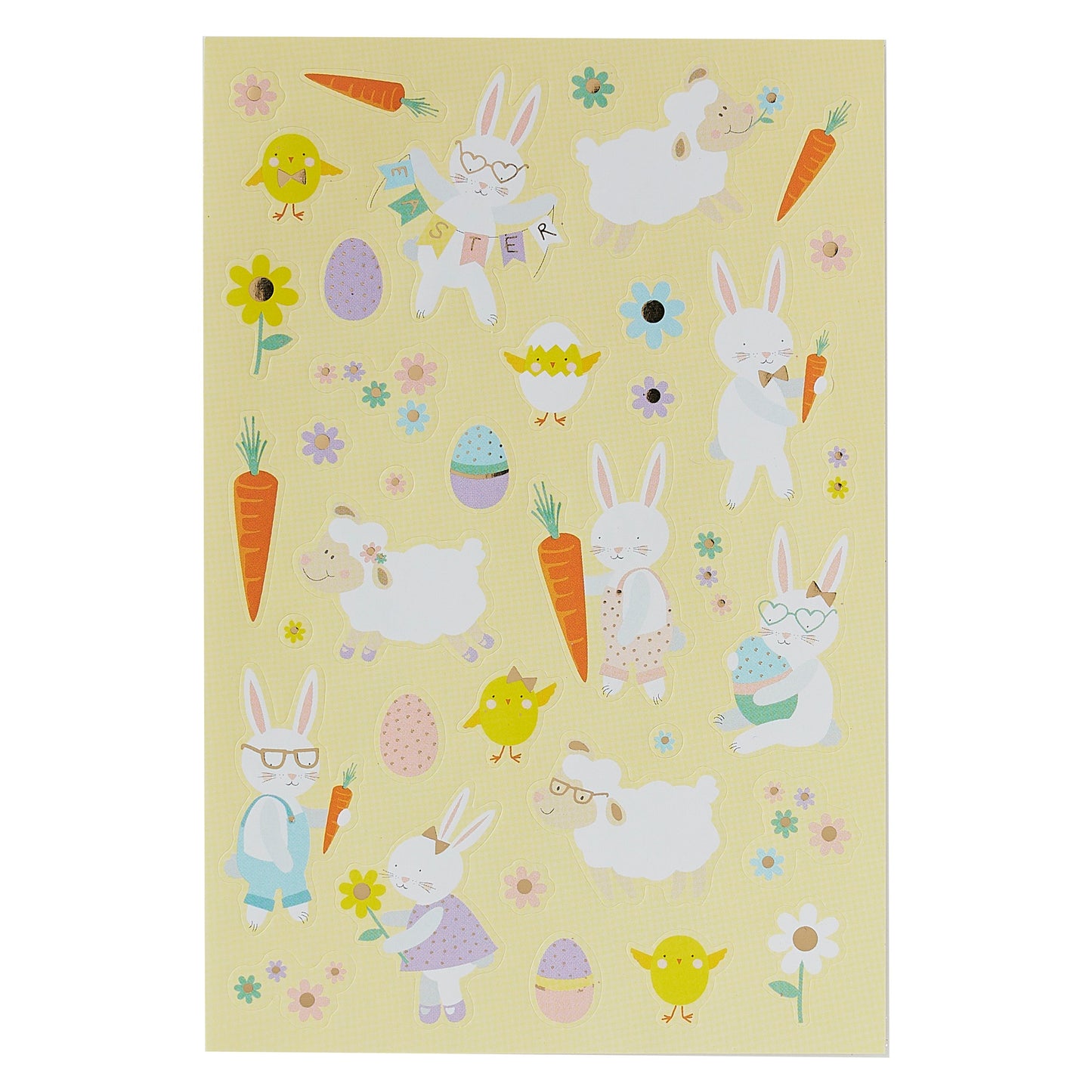 Easter Bunny & Friends Easter Stickers- 5 Inner Pack