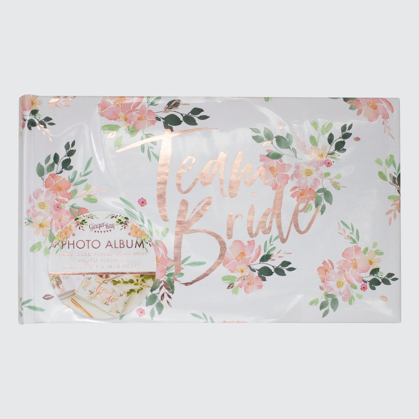 Hen Party Floral Photo Album Book- 6 Inner Pack