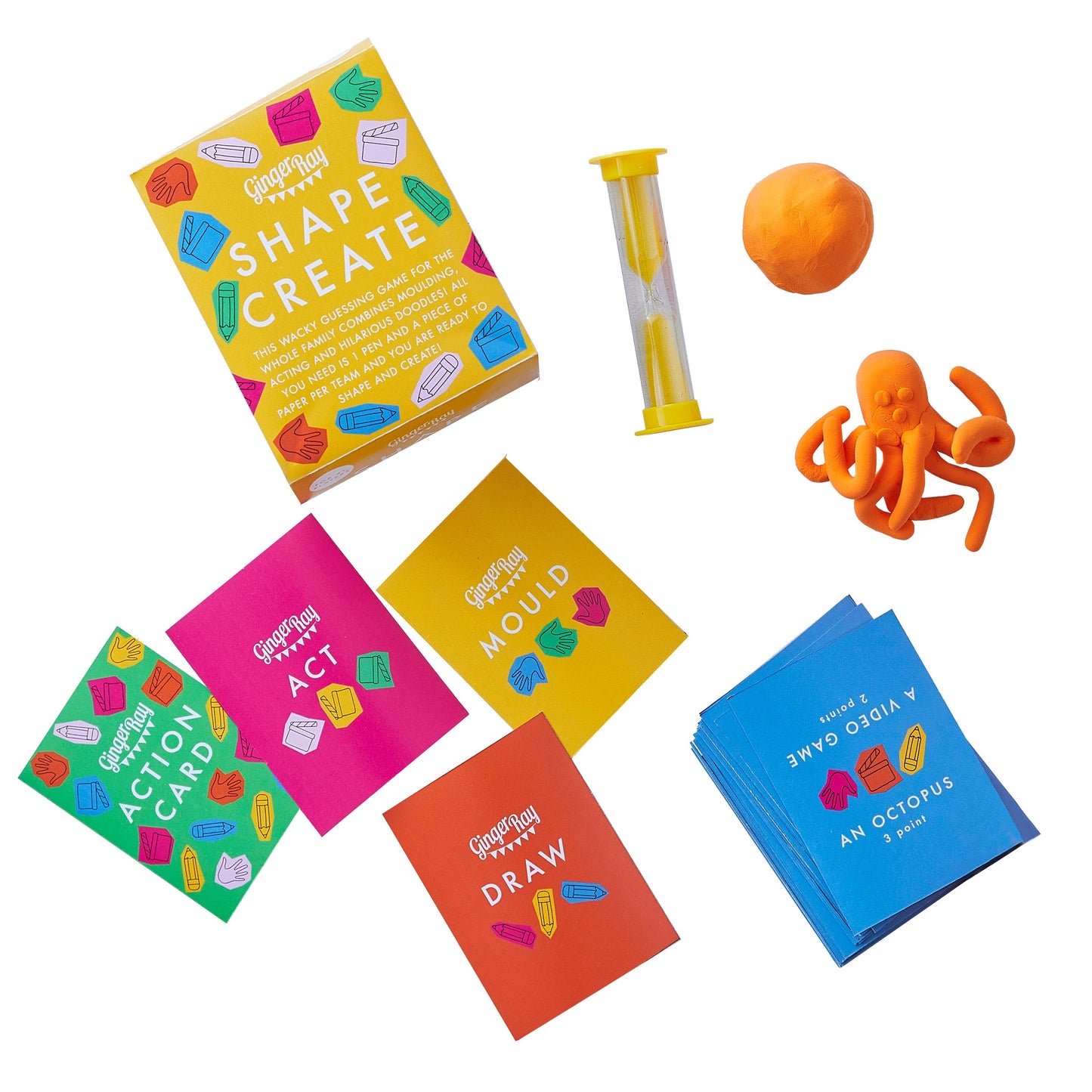 Shape Create Christmas Game- 5 Inner Pack