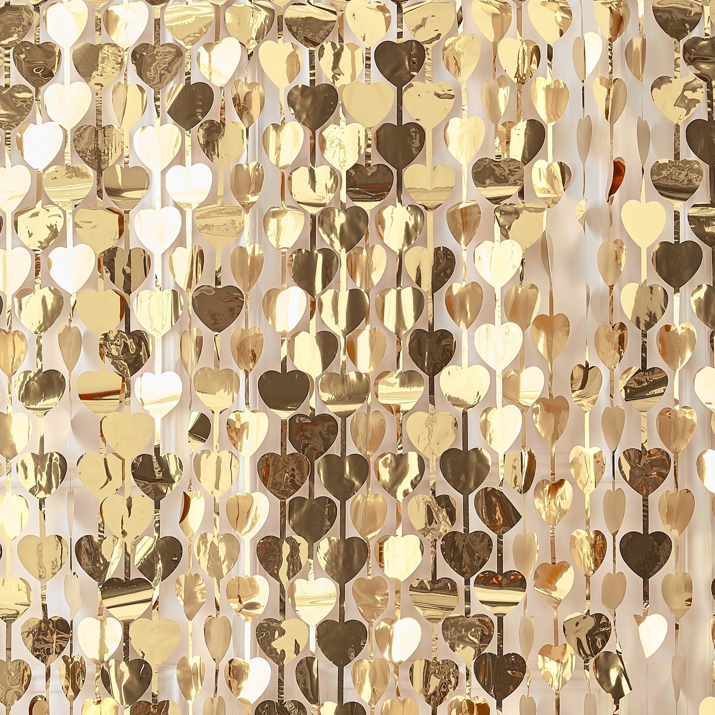 Gold Heart Party Backdrop- 5 Inner Pack