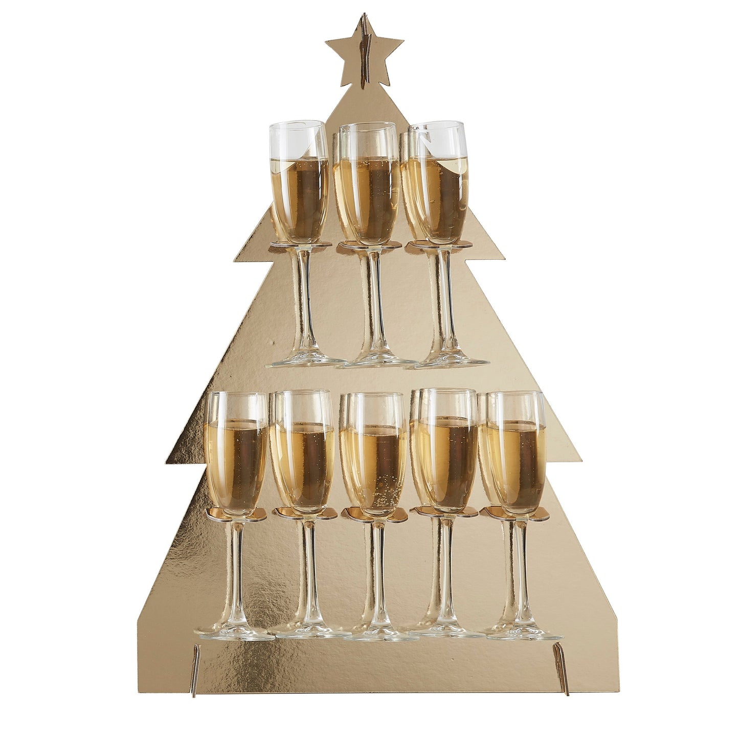 Christmas Tree Shaped Drinks Holder- 5 Inner Pack
