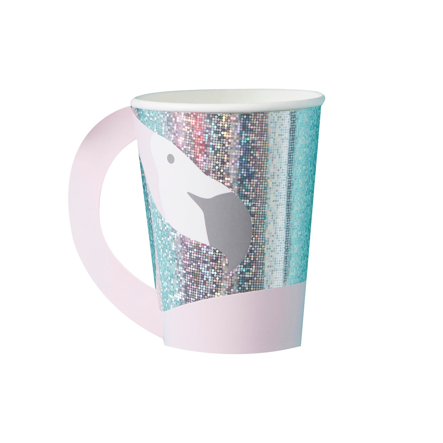 Flamingo Shaped Paper Cups- 10 Inner Pack