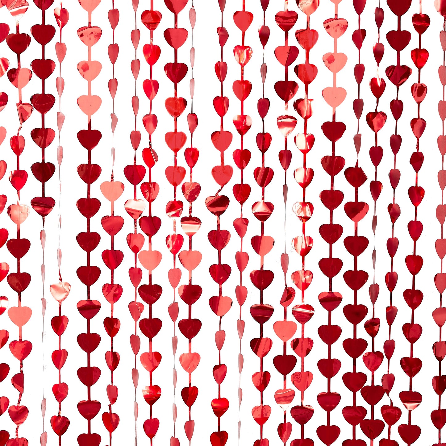Heart Shaped Valentines Day Party Backdrop- 5 Inner Pack