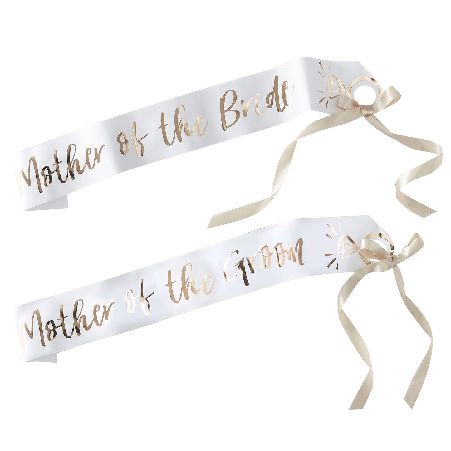 Mother of the Bride and Groom sash- I Do Crew- 5 Inner Pack