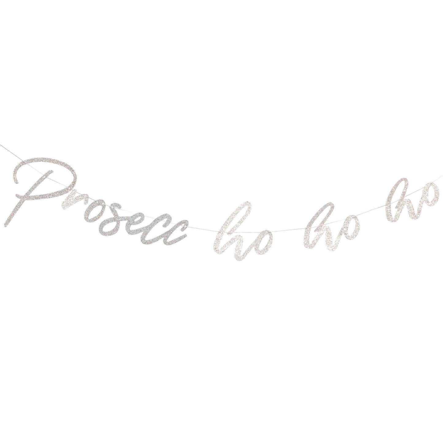 Iridescent Prosecco Ho Ho Bunting - Jolly Vibes- 10 Inner Pack