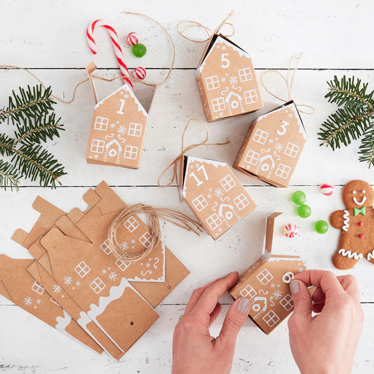 Gingerbread House Make Your Own Advent Calendar- 5 Inner Pack