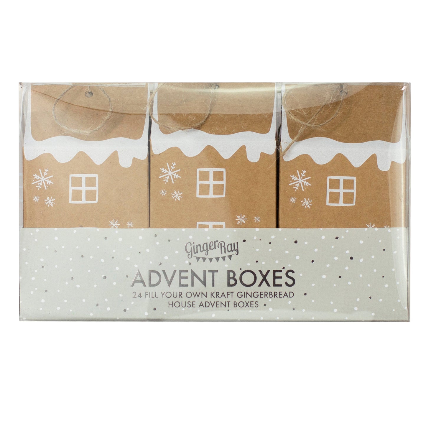 Gingerbread House Make Your Own Advent Calendar- 5 Inner Pack