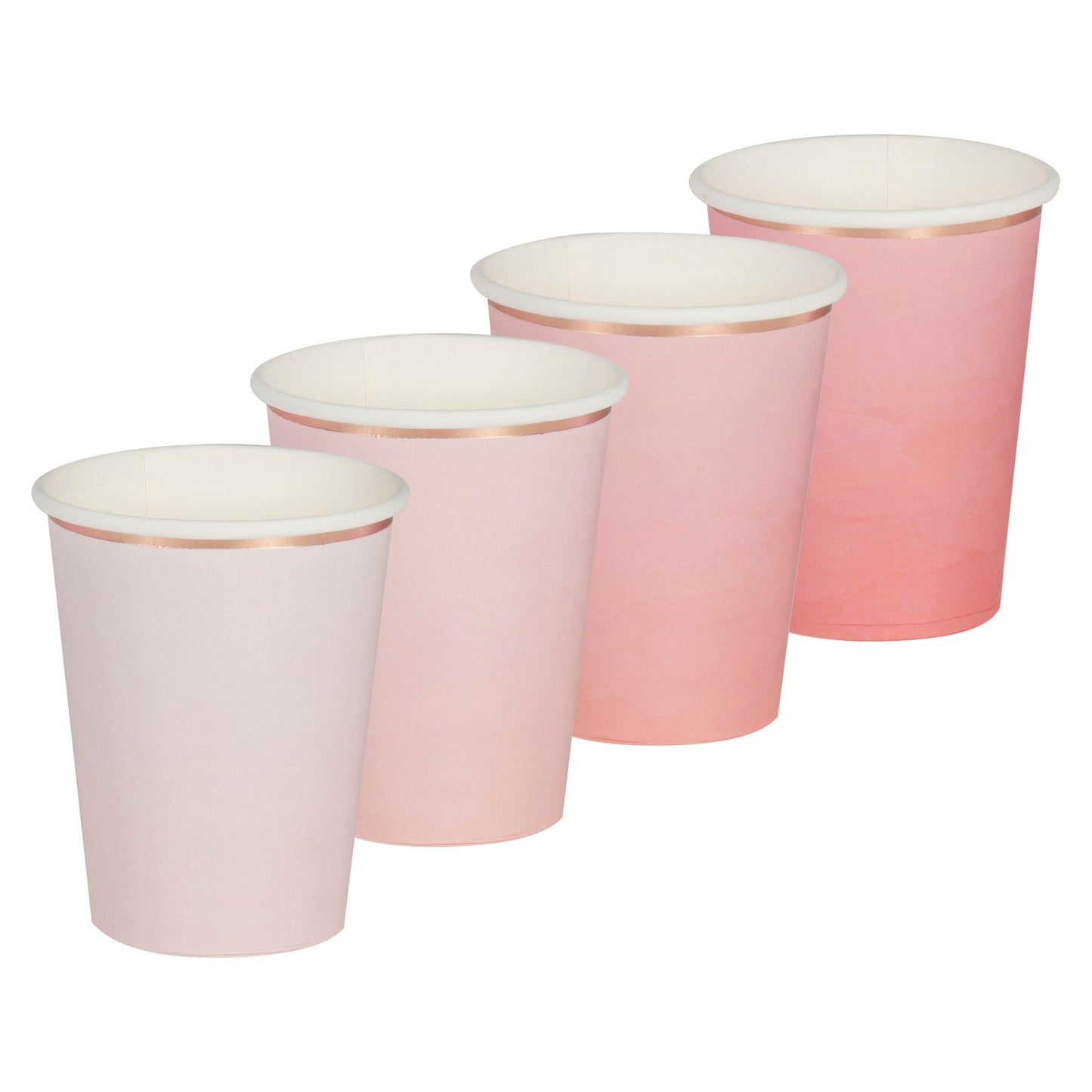 Ombre Pink Paper Cups- 5 Inner Pack