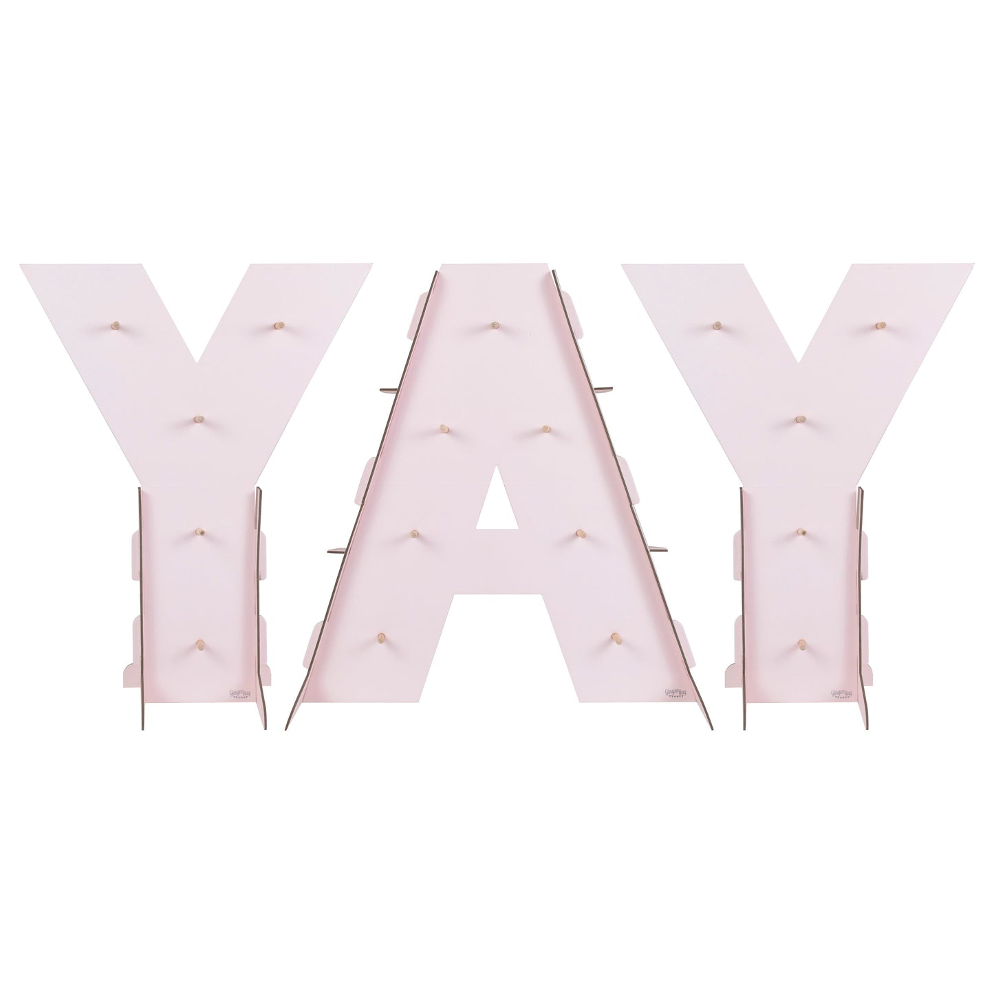Yay Pink Ombre Donut Wall Stand- 5 Inner Pack