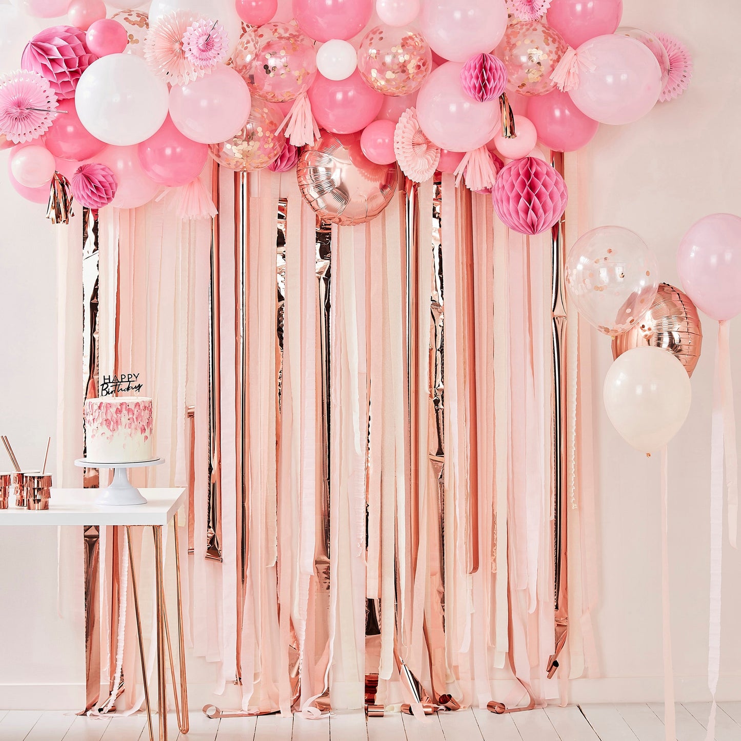 It's My Birthday Rose Gold Bubble Badge- 5 Inner Pack