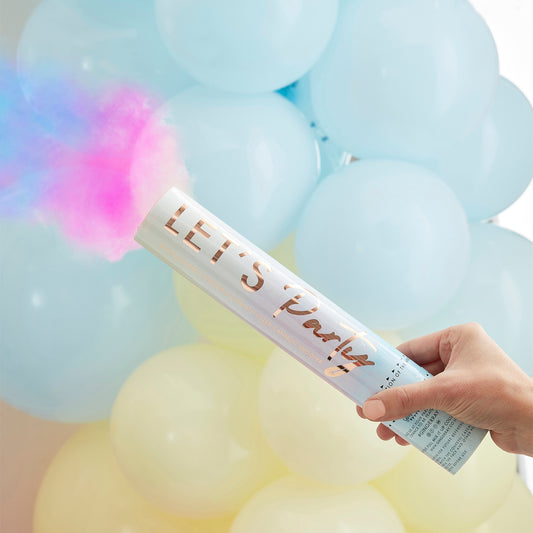 Multi-Coloured Pastel Smoke Cannon- 6 Inner Pack