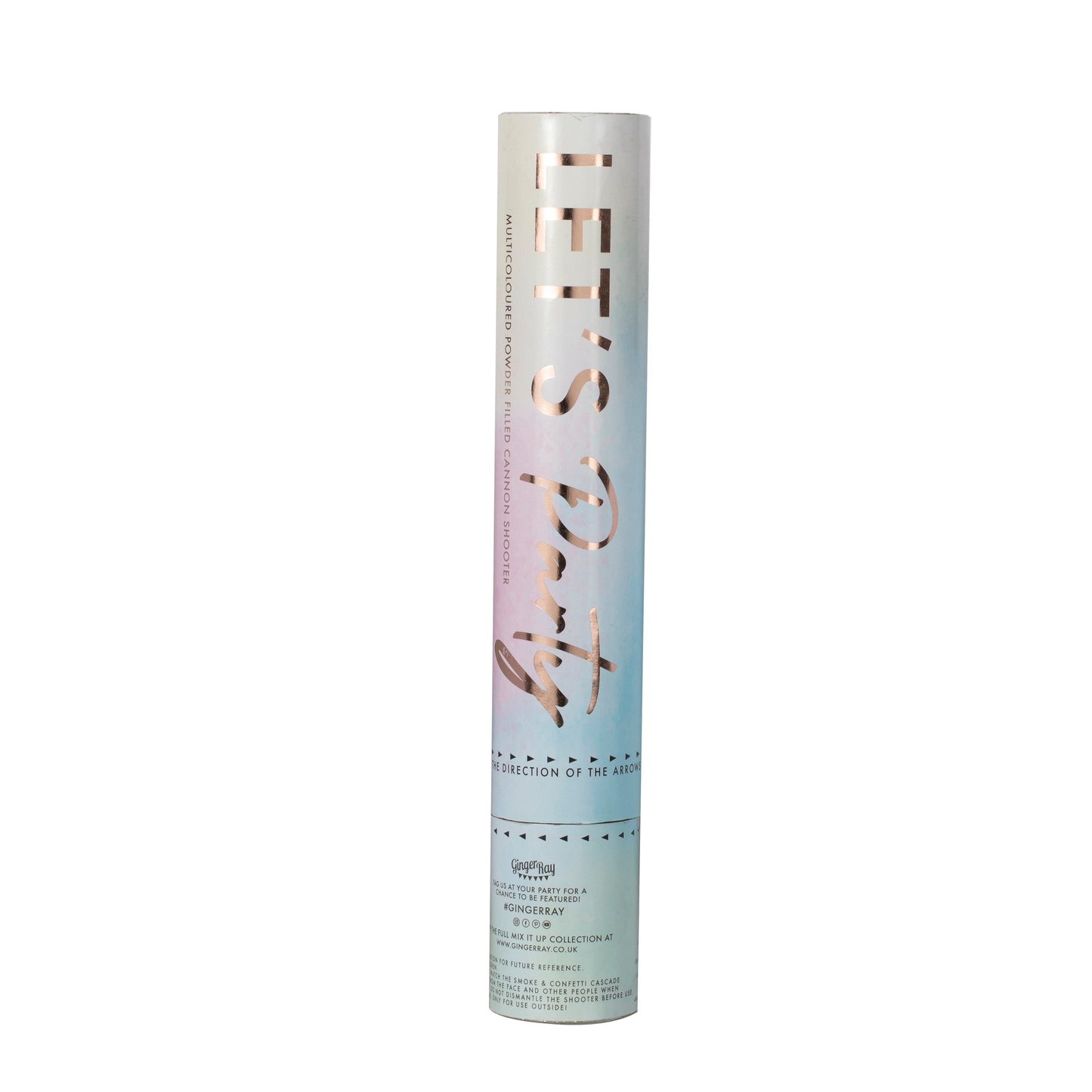 Multi-Coloured Pastel Smoke Cannon- 6 Inner Pack