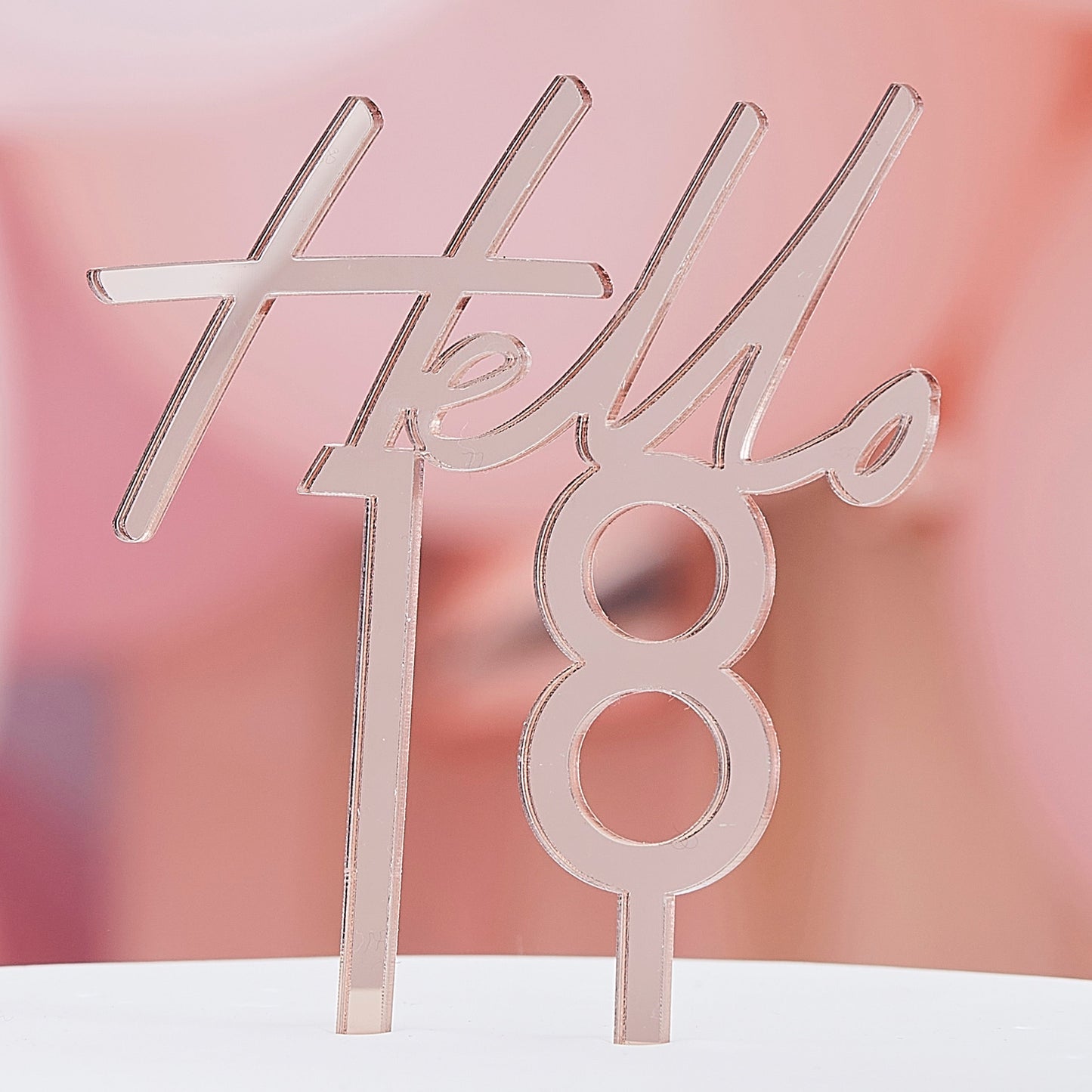 18th Birthday Cake Topper- 5 Inner Pack