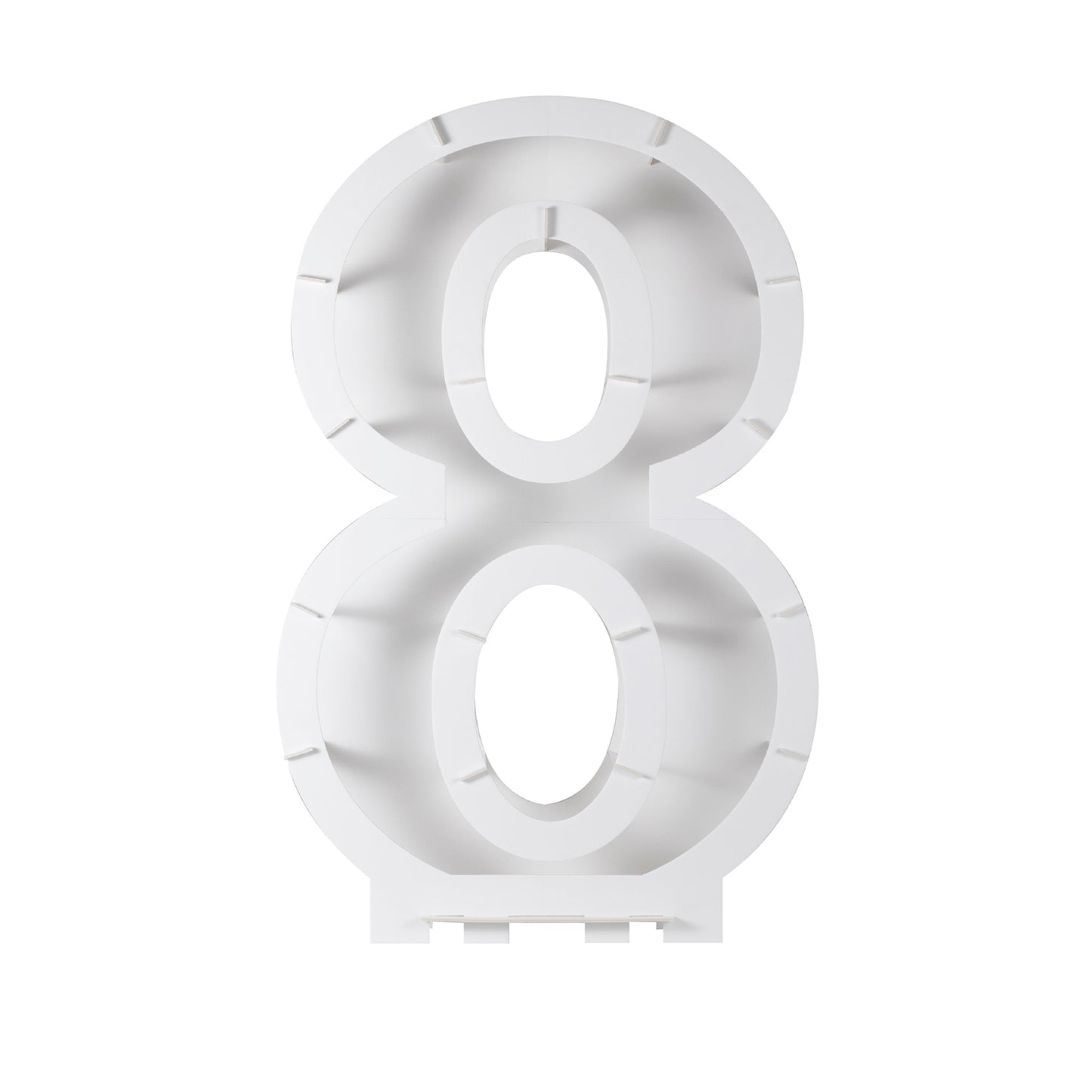 Balloon Mosaic Number Stand 8- 4 Inner Pack