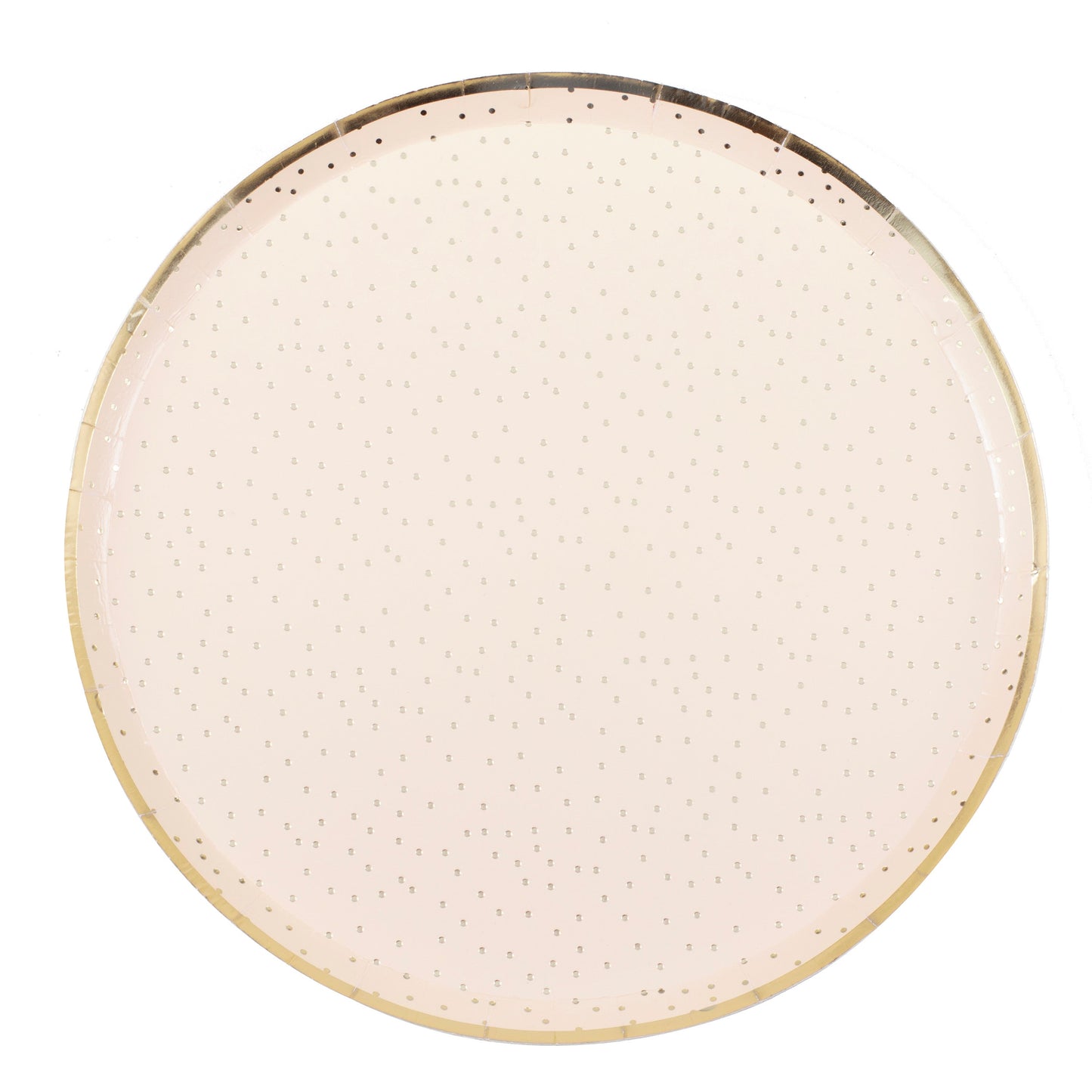 Peach and Gold Party Plates- 5 Inner Pack