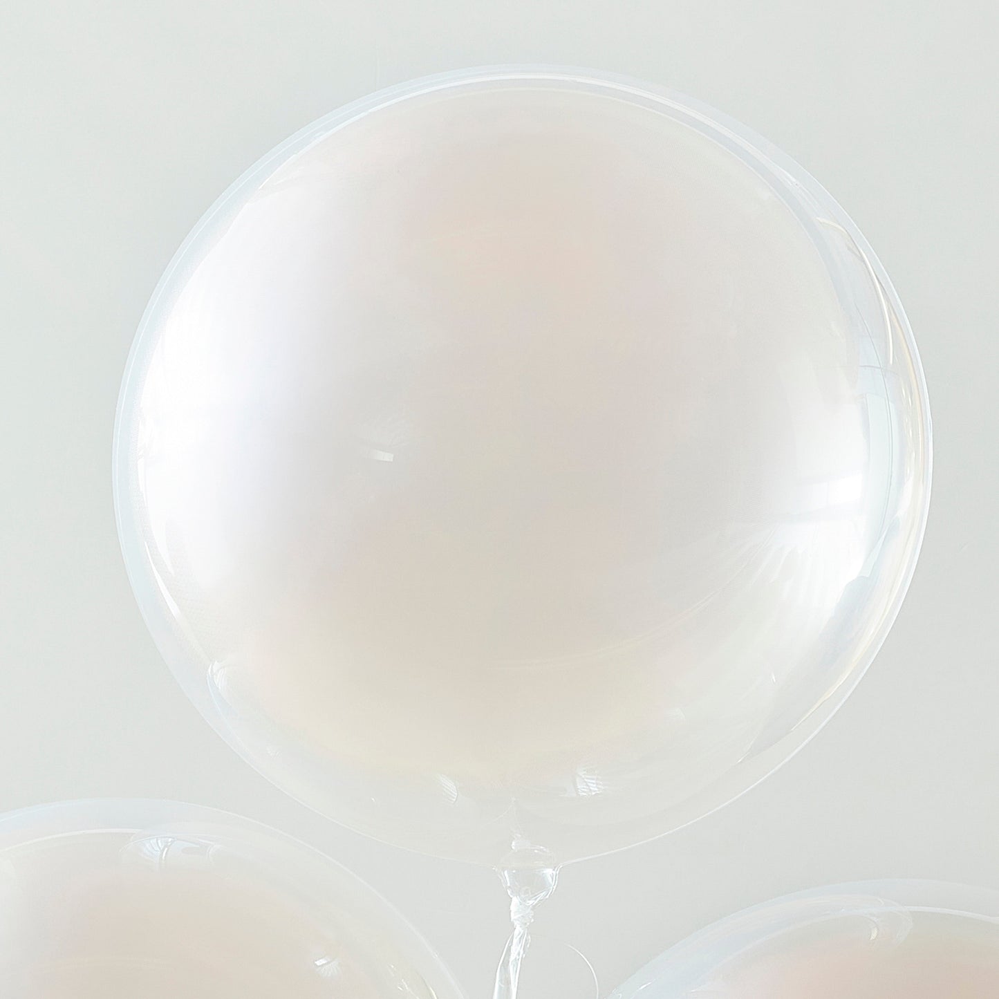 Peach Sprayed Orb Party Balloons- 5 Inner Pack